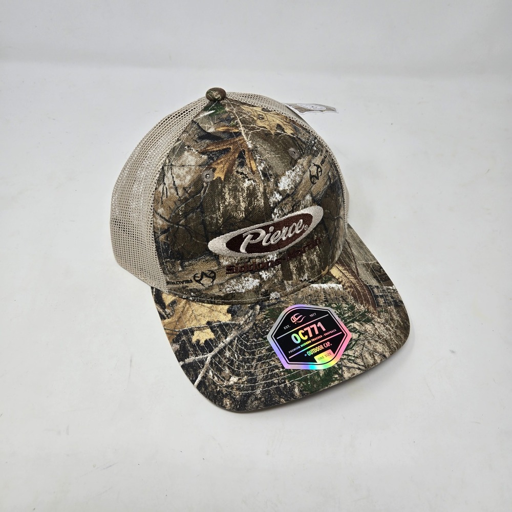 Outdoor Cap Pierce Realtree Camo Trucker Hat OC771 Snapback Mesh New Tag